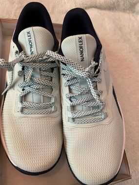 Nanoflex Lightweight Athletic Sneakers in Light Blue and Navy
